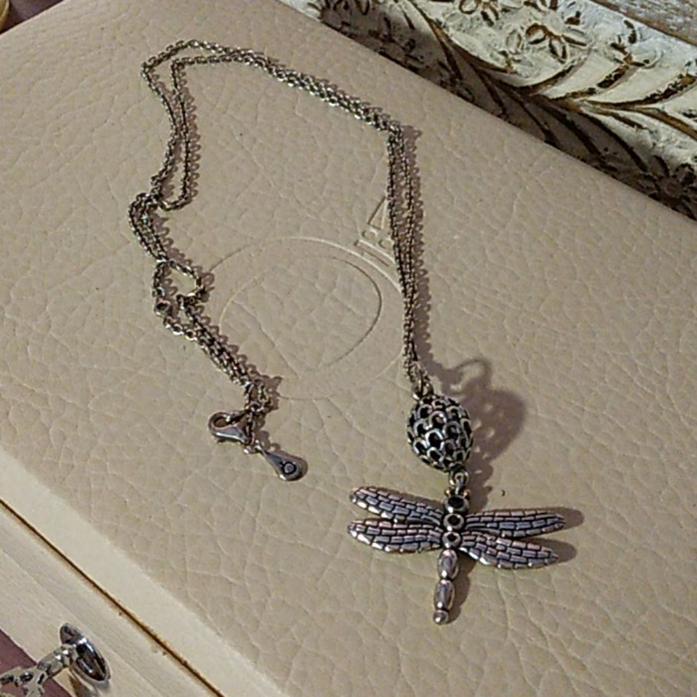 Authentic Pandora Dragon Fly Pendent